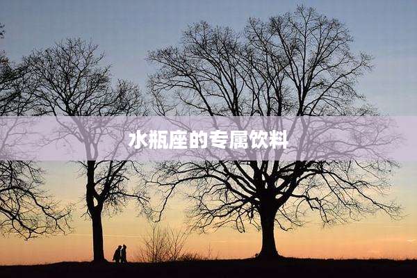 水瓶座的专属饮料