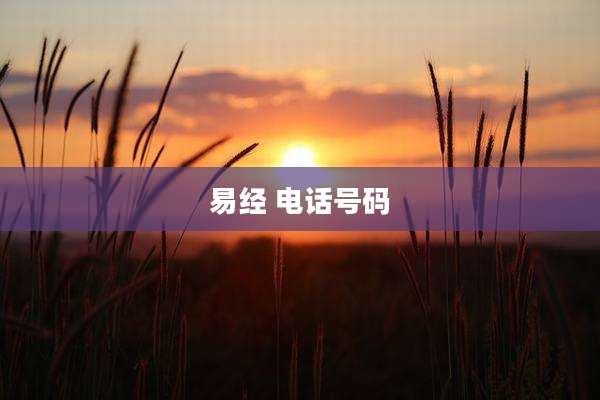 易经 电话号码