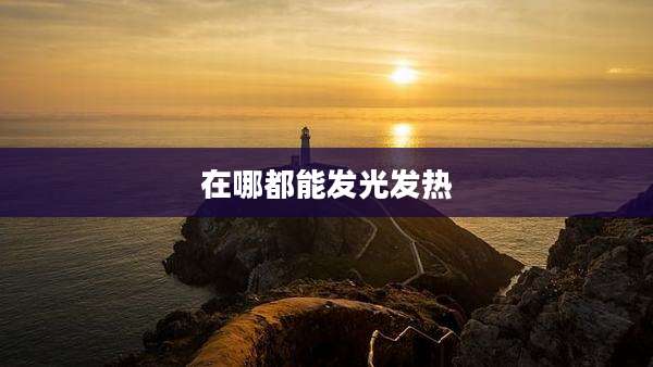 在哪都能发光发热