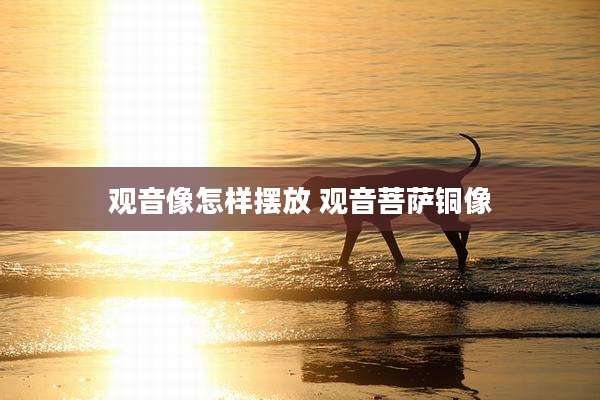 观音像怎样摆放 观音菩萨铜像