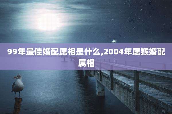 99年最佳婚配属相是什么,2004年属猴婚配属相
