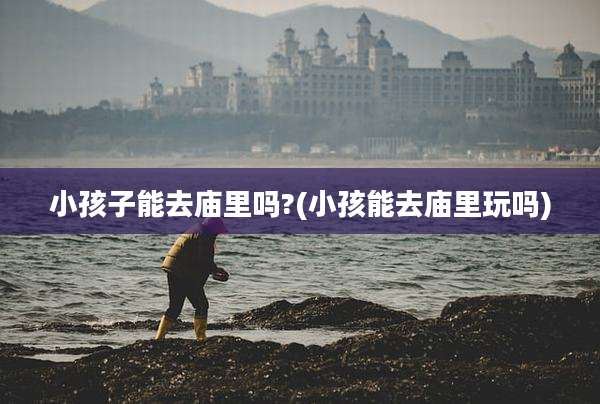 小孩子能去庙里吗?(小孩能去庙里玩吗)