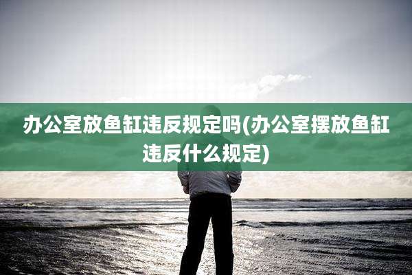办公室放鱼缸违反规定吗(办公室摆放鱼缸违反什么规定)
