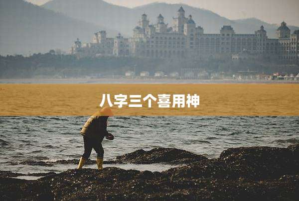 八字三个喜用神