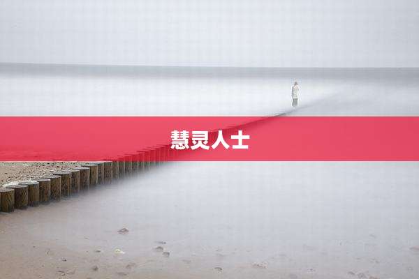 慧灵人士