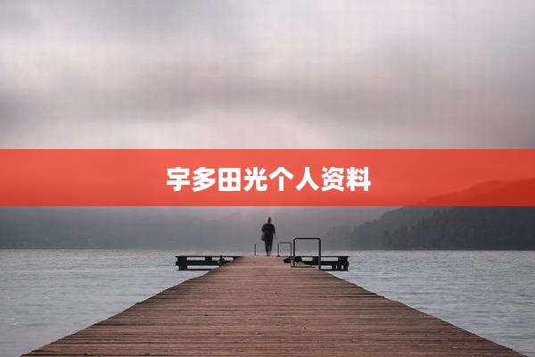 宇多田光个人资料