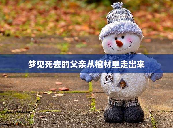 梦见死去的父亲从棺材里走出来