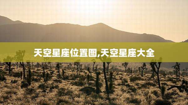 天空星座位置图,天空星座大全