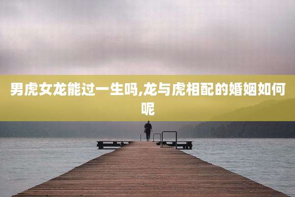 男虎女龙能过一生吗,龙与虎相配的婚姻如何呢