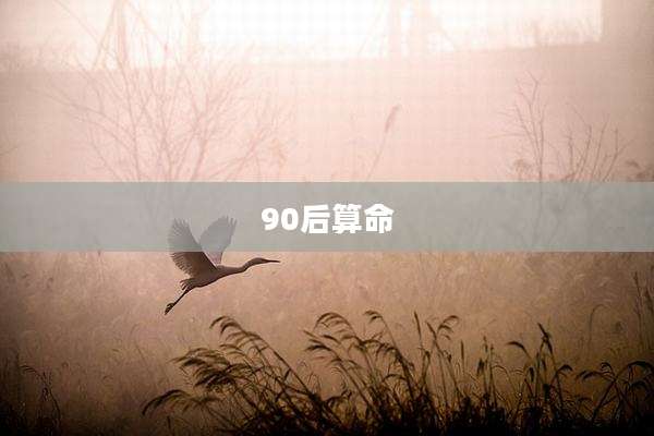 90后算命
