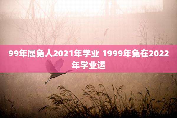 99年属兔人2021年学业 1999年兔在2022年学业运