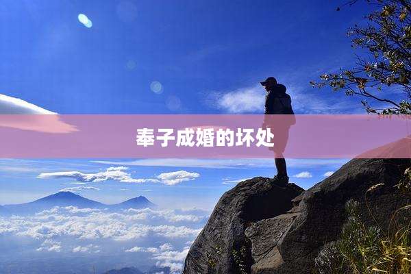 奉子成婚的坏处