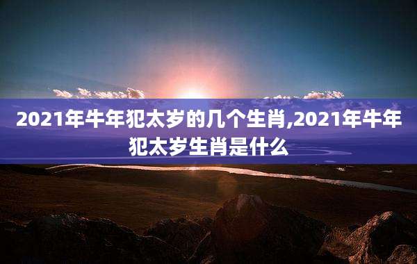 2021年牛年犯太岁的几个生肖,2021年牛年犯太岁生肖是什么