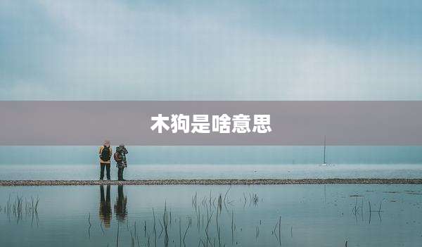 木狗是啥意思