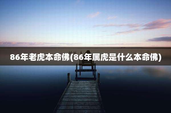 86年老虎本命佛(86年属虎是什么本命佛)