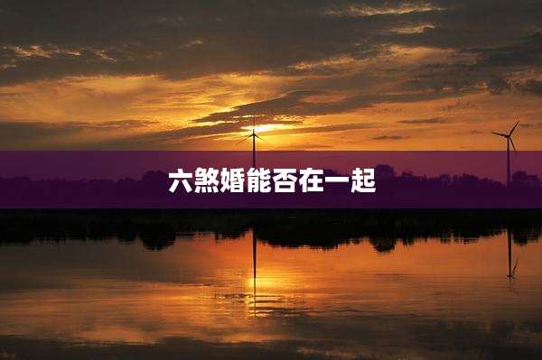 六煞婚能否在一起
