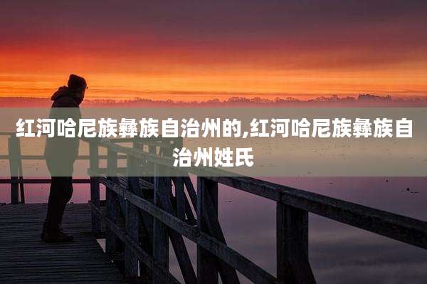 红河哈尼族彝族自治州的,红河哈尼族彝族自治州姓氏