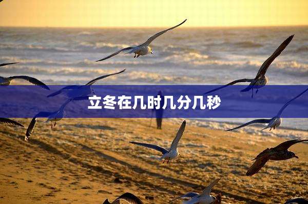 立冬在几时几分几秒