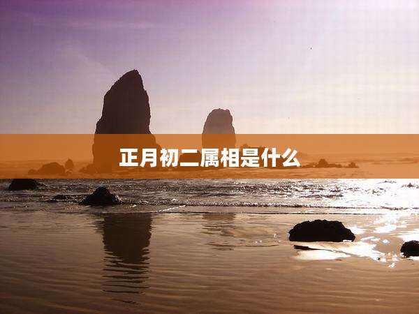 正月初二属相是什么