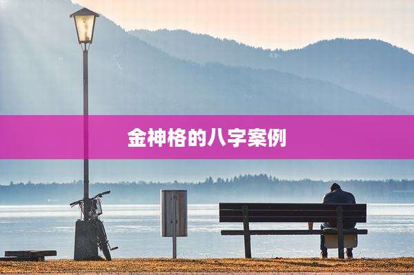 金神格的八字案例