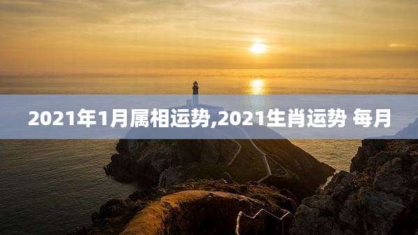 2021年1月属相运势,2021生肖运势 每月