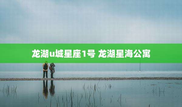 龙湖u城星座1号 龙湖星海公寓