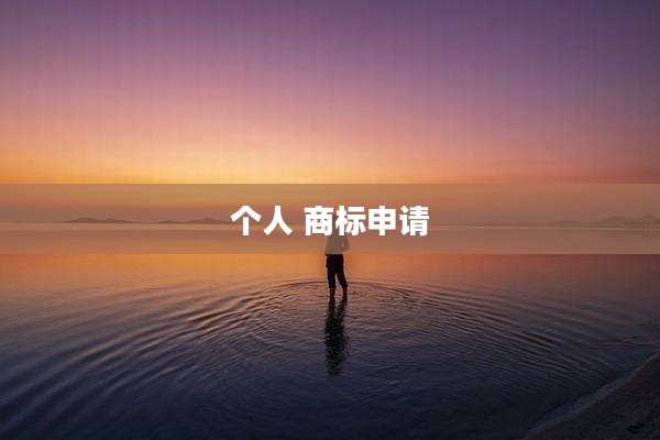 个人 商标申请