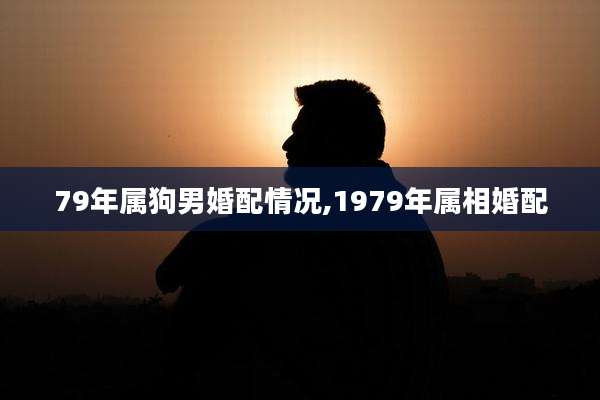 79年属狗男婚配情况,1979年属相婚配