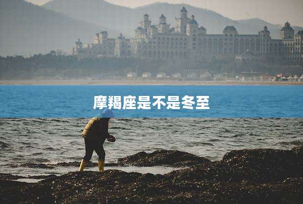 摩羯座是不是冬至