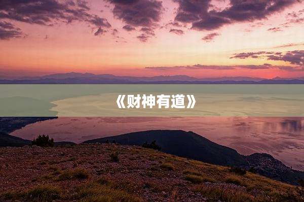 《财神有道》