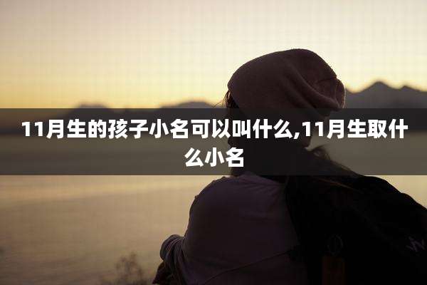 11月生的孩子小名可以叫什么,11月生取什么小名