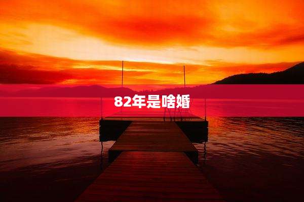 82年是啥婚