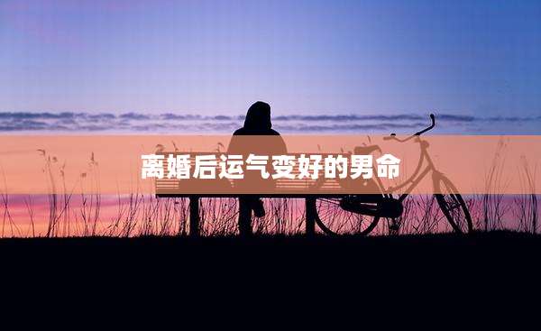 离婚后运气变好的男命