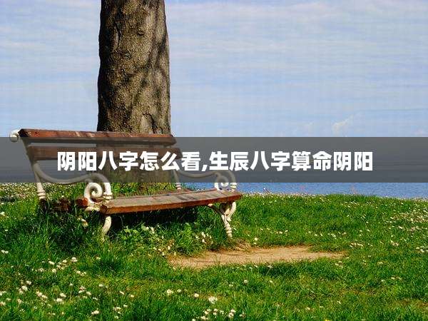阴阳八字怎么看,生辰八字算命阴阳