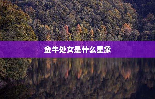 金牛处女是什么星象