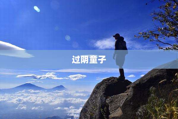 过阴童子