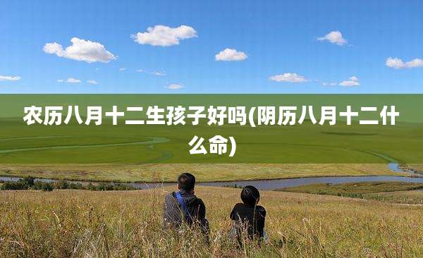 农历八月十二生孩子好吗(阴历八月十二什么命)