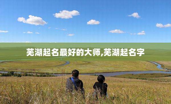 芜湖起名最好的大师,芜湖起名字