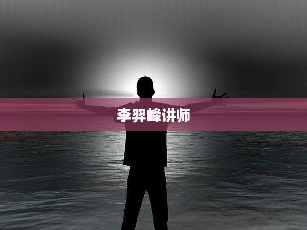 李羿峰讲师
