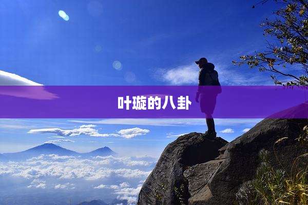 叶璇的八卦