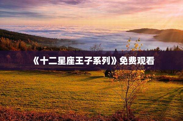 《十二星座王子系列》免费观看