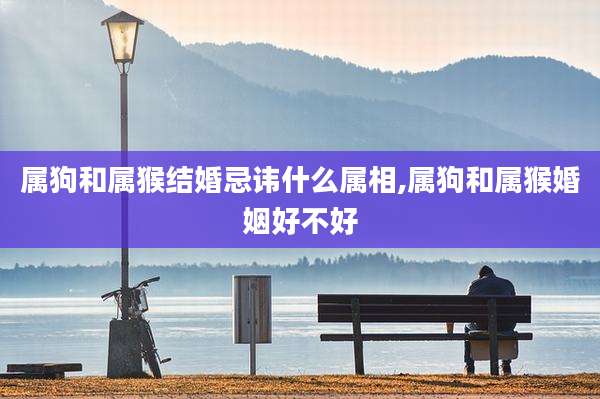 属狗和属猴结婚忌讳什么属相,属狗和属猴婚姻好不好