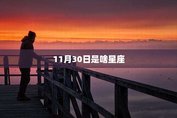 11月30日是啥星座