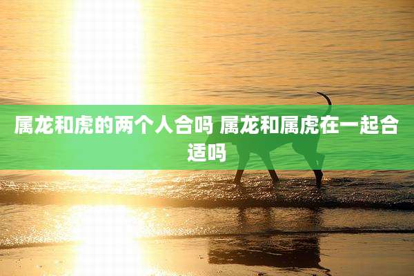 属龙和虎的两个人合吗 属龙和属虎在一起合适吗