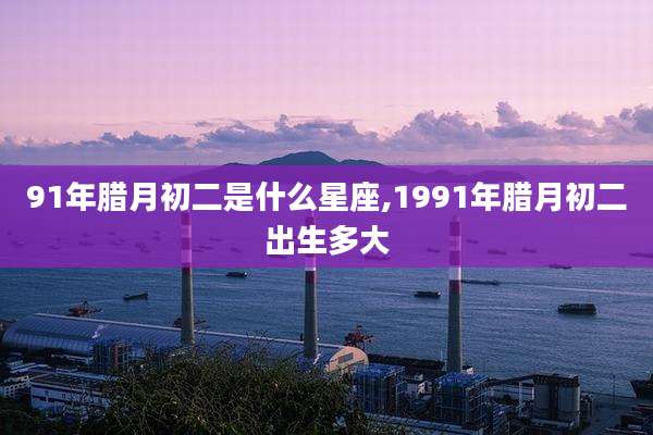 91年腊月初二是什么星座,1991年腊月初二出生多大