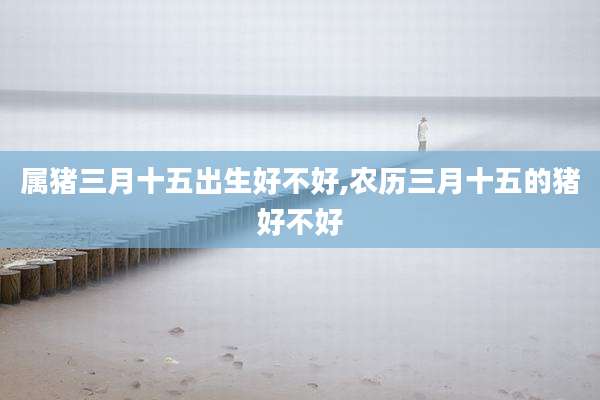 属猪三月十五出生好不好,农历三月十五的猪好不好