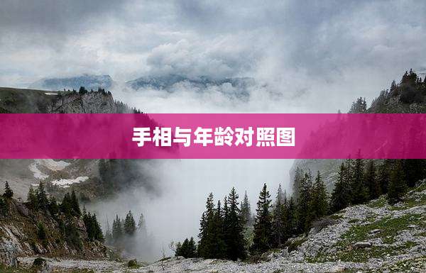 手相与年龄对照图