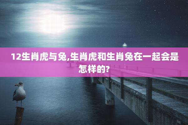 12生肖虎与兔,生肖虎和生肖兔在一起会是怎样的?
