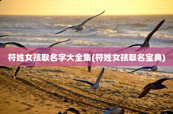 符姓女孩取名字大全集(符姓女孩取名宝典)