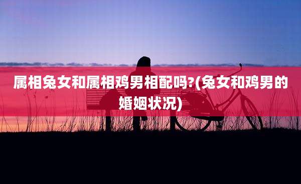属相兔女和属相鸡男相配吗?(兔女和鸡男的婚姻状况)